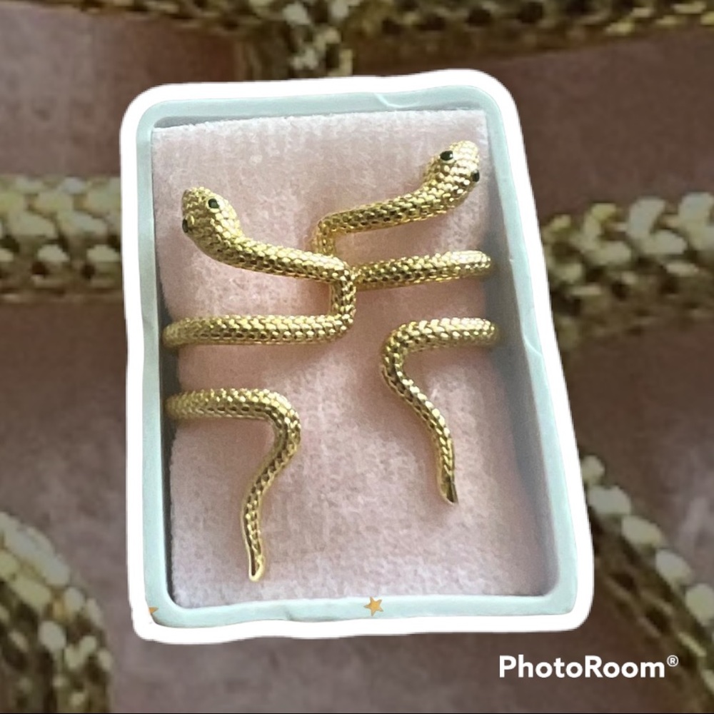 gold plated ear cuffs